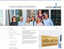 Tablet Screenshot of hafendoc.de